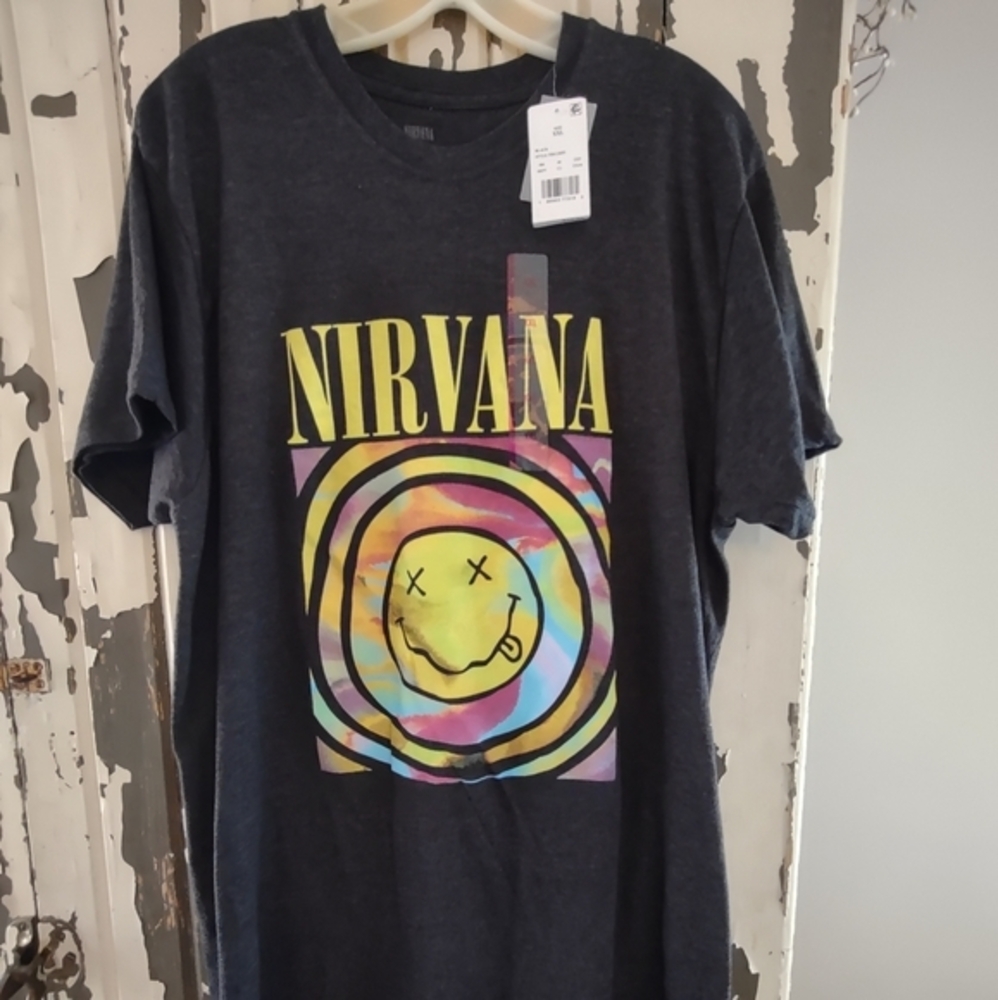 NIRVANA, Dark Gray, XXL